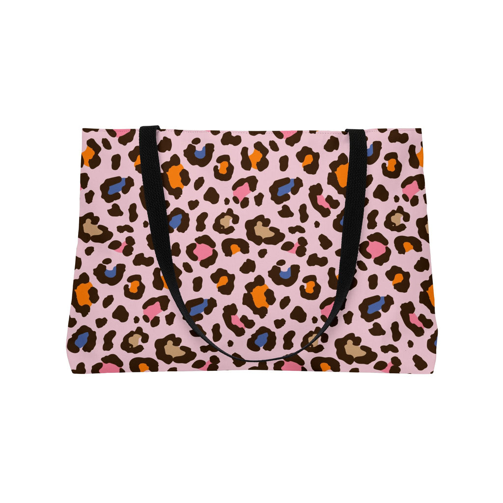 The Pink Leopard Print Tote Bag