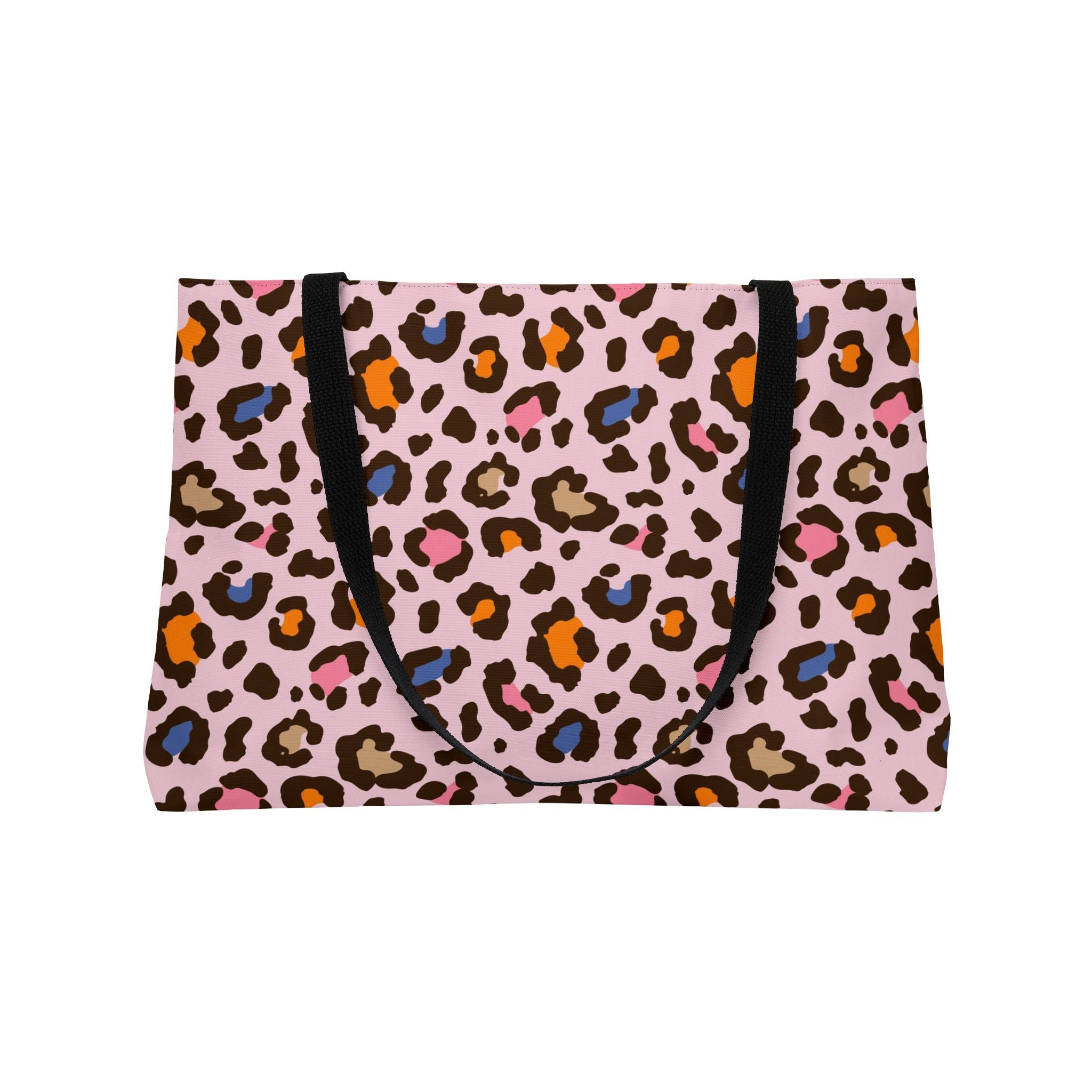 The Pink Leopard Print Tote Bag