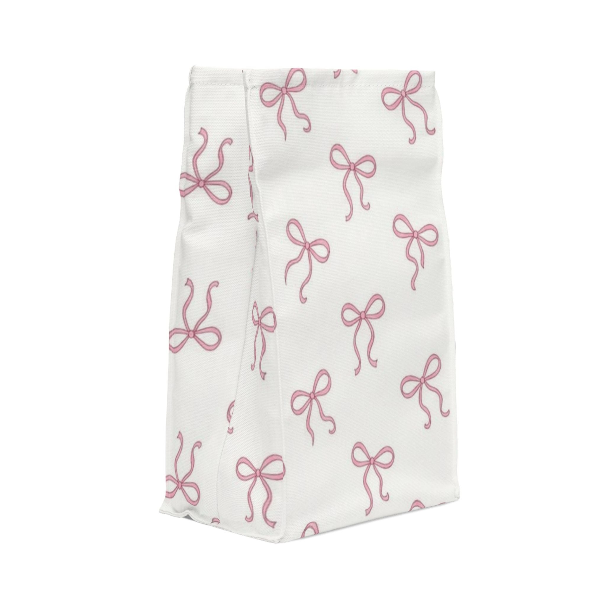The Pink Bow Pattern Lunch Bag