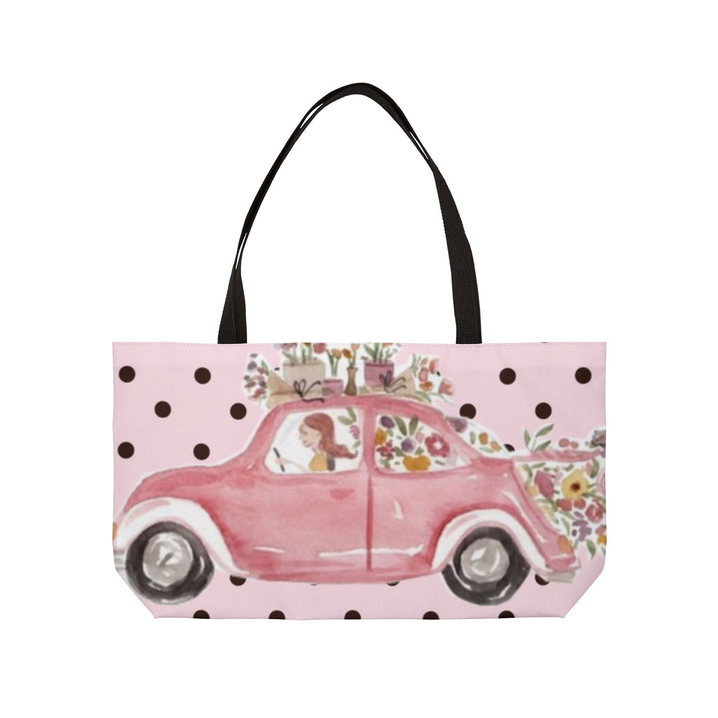 The Floral Dot Beetle Tote