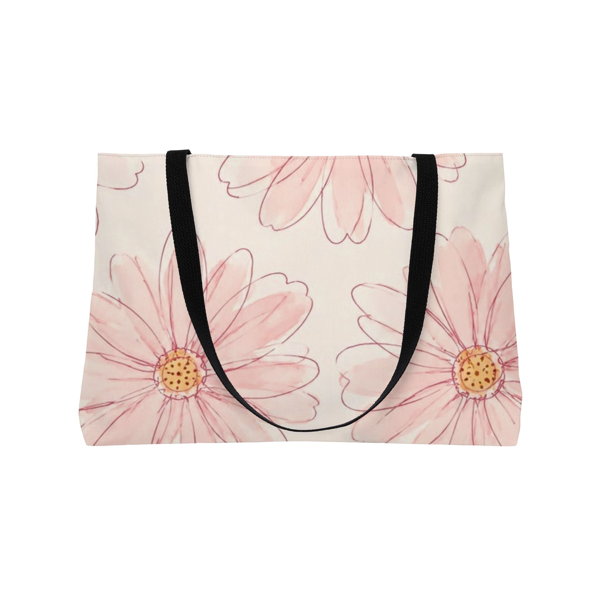 Watercolor Daisy Tote Bag