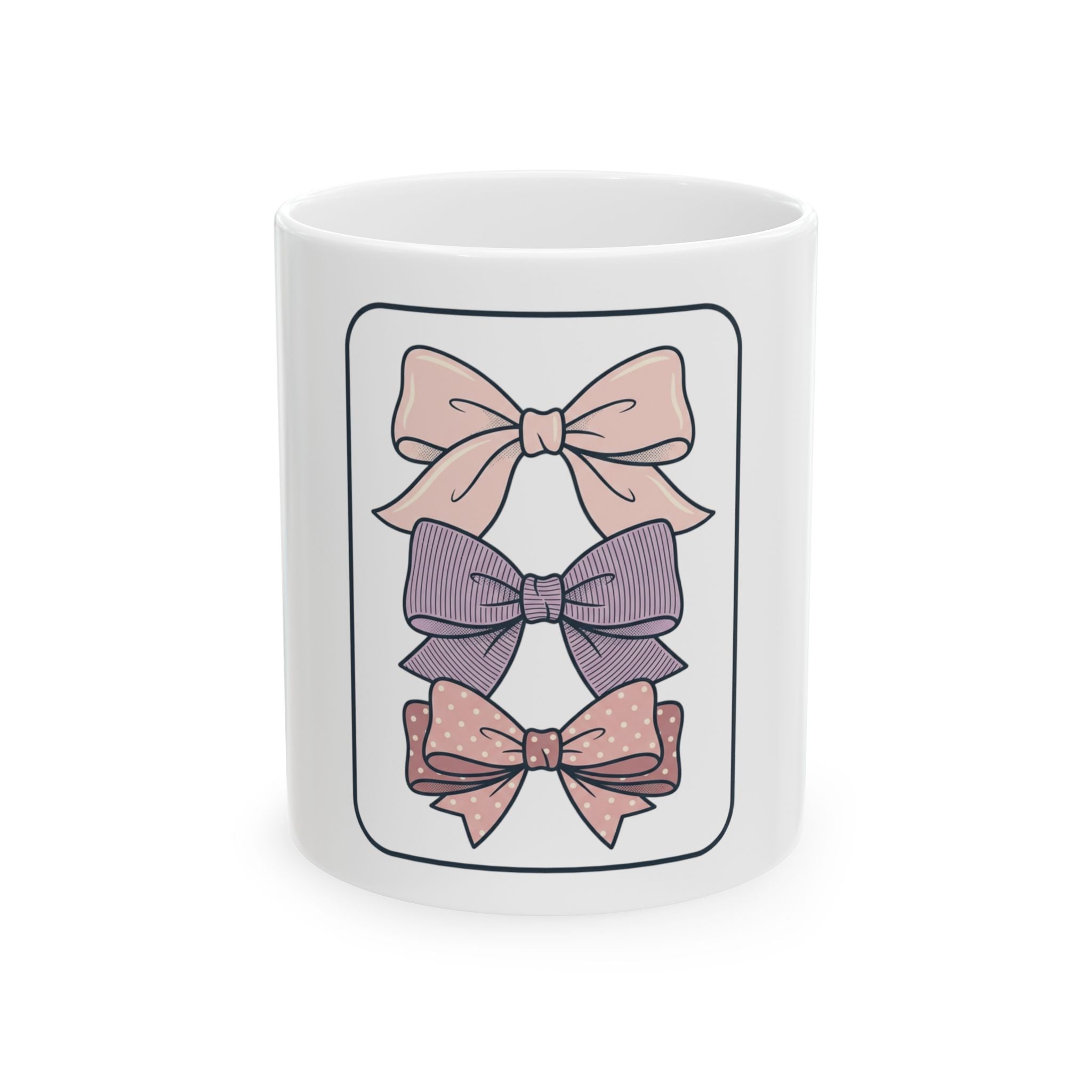 Soft Bows Ceramic Mug