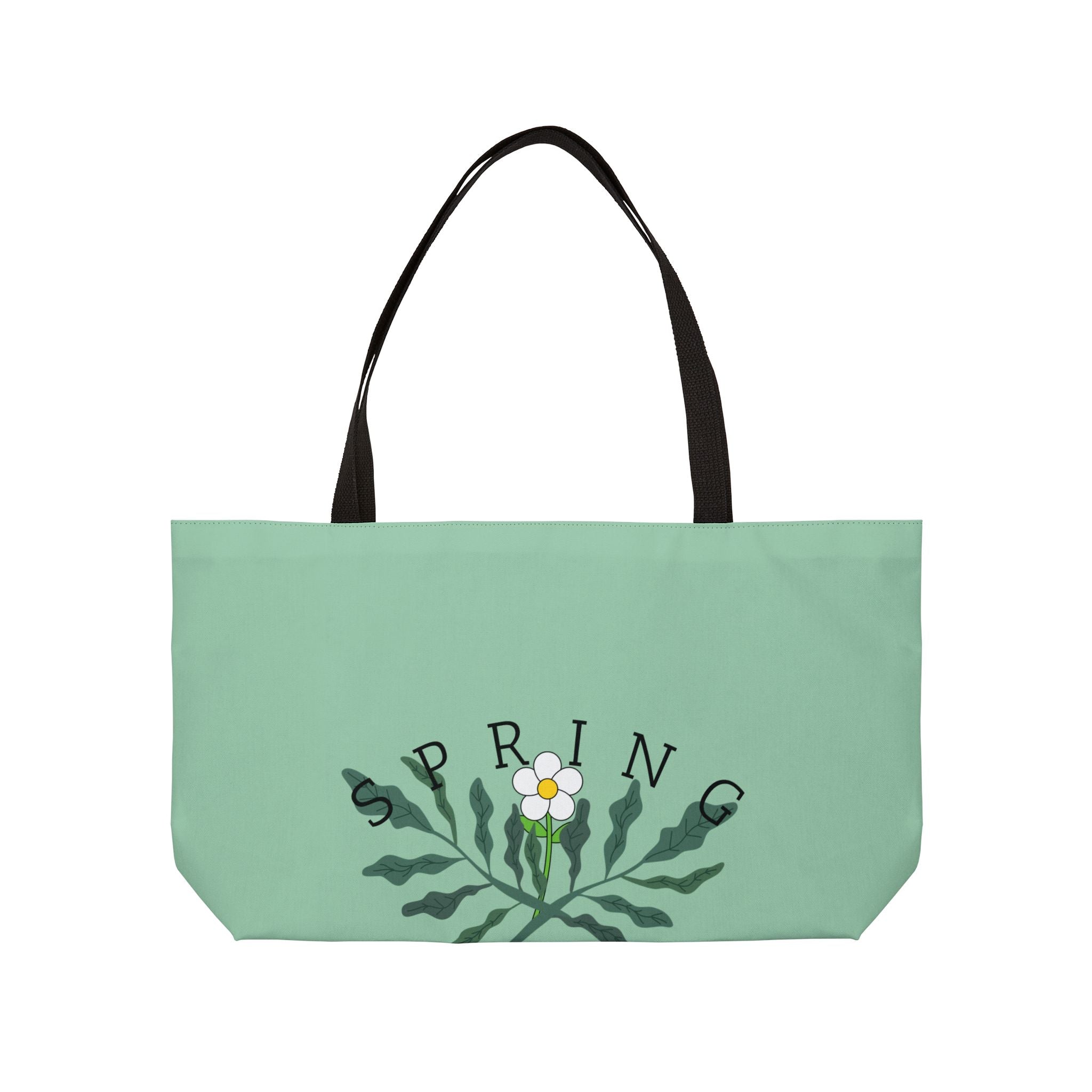 Mint Spring Tote Bag