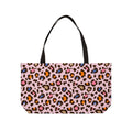 The Pink Leopard Print Tote Bag