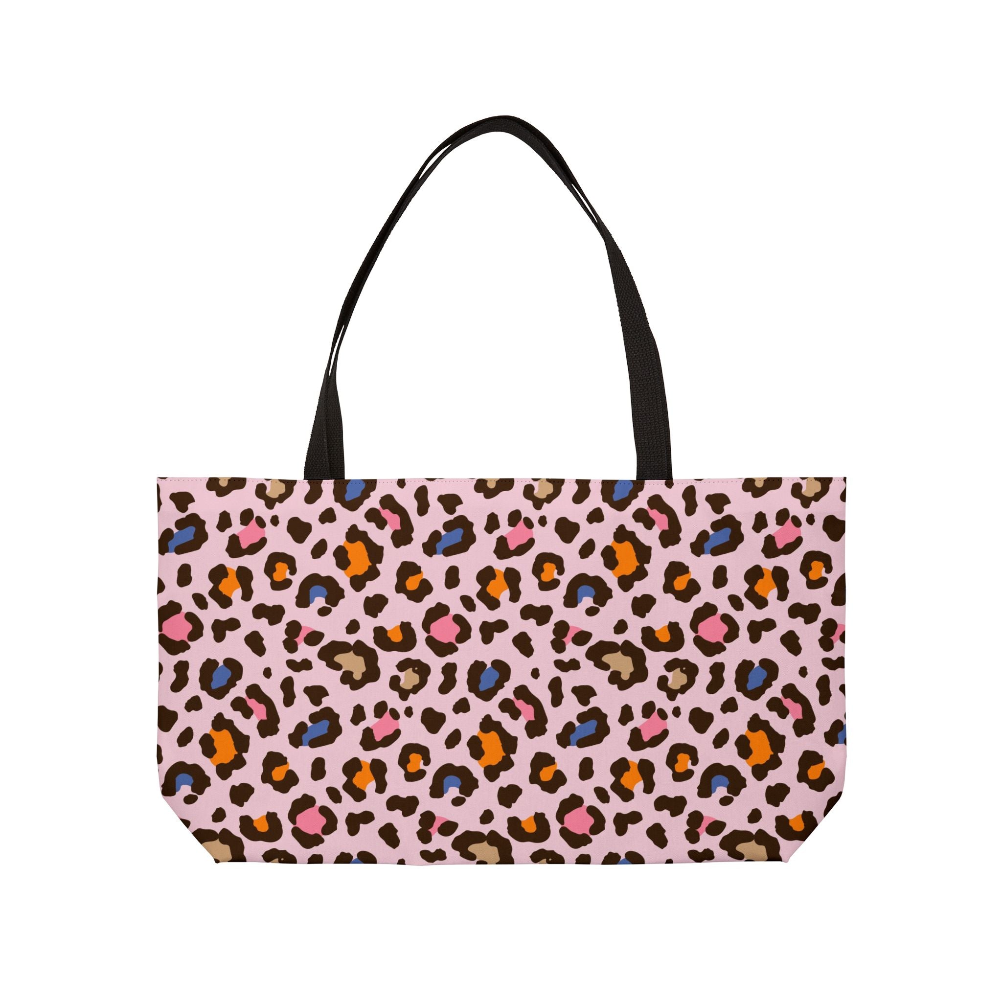 The Pink Leopard Print Tote Bag