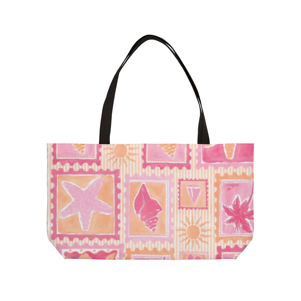 Pink Seashells Tote Bag