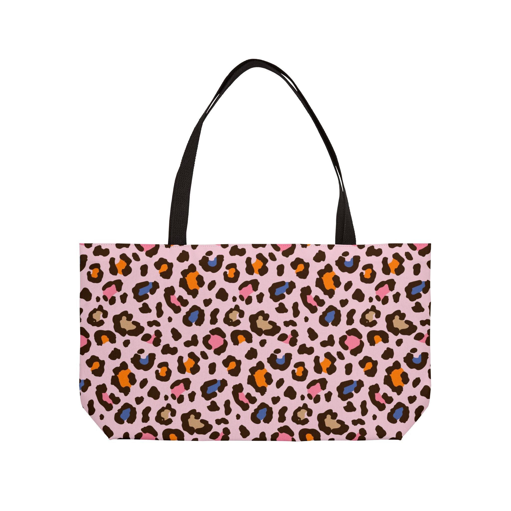 The Pink Leopard Print Tote Bag