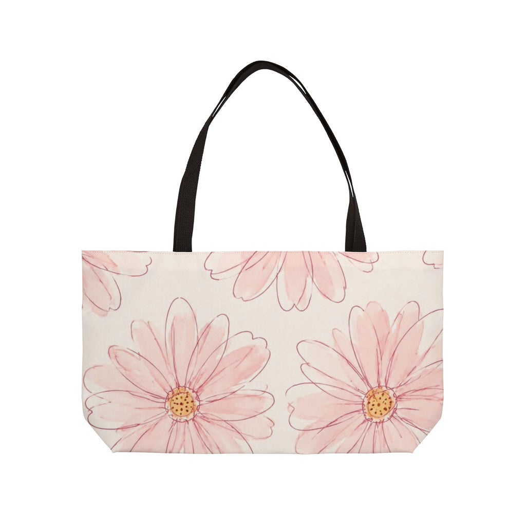 Watercolor Daisy Tote Bag