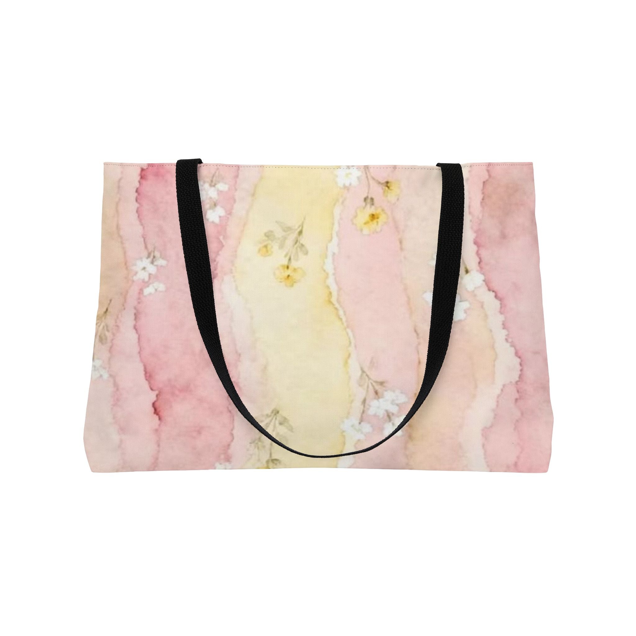Beachy Watercolor Florals Tote Bag