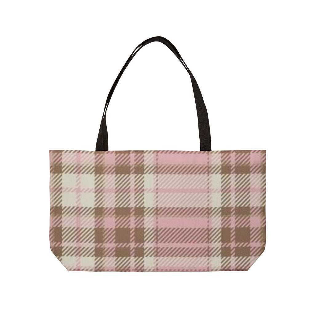 The Pink Plaid Tote