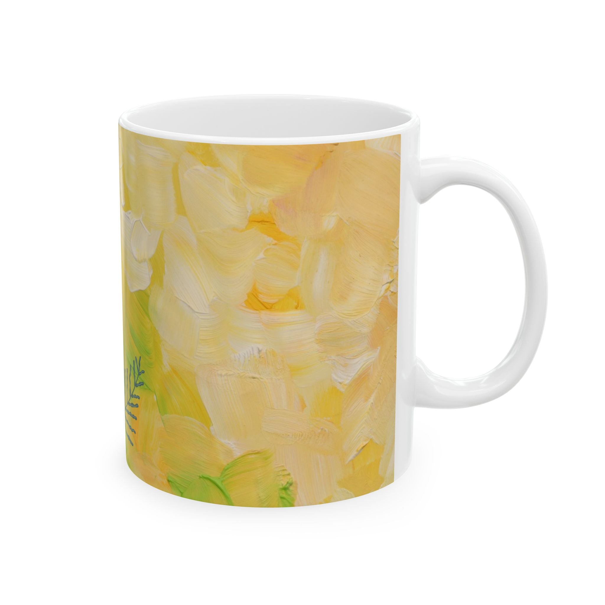 Spring Watercolor Ceramic Mug