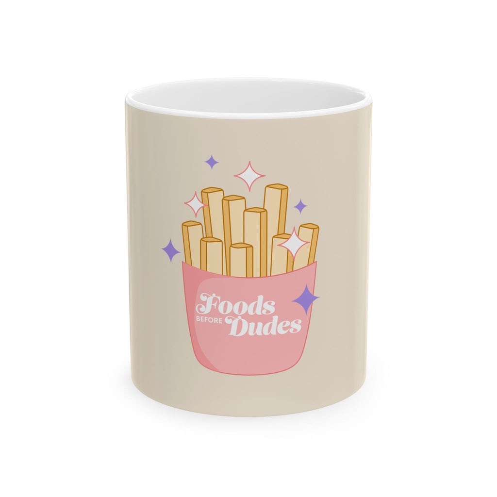 Sparkly French Fry Ceramic Mug