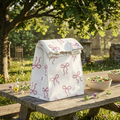 The Pink Bow Pattern Lunch Bag