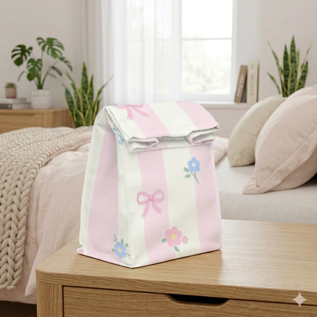 The Pretty Stripes Lunch Bag
