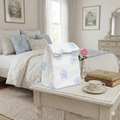 The Blue Hue Flower Lunch Bag