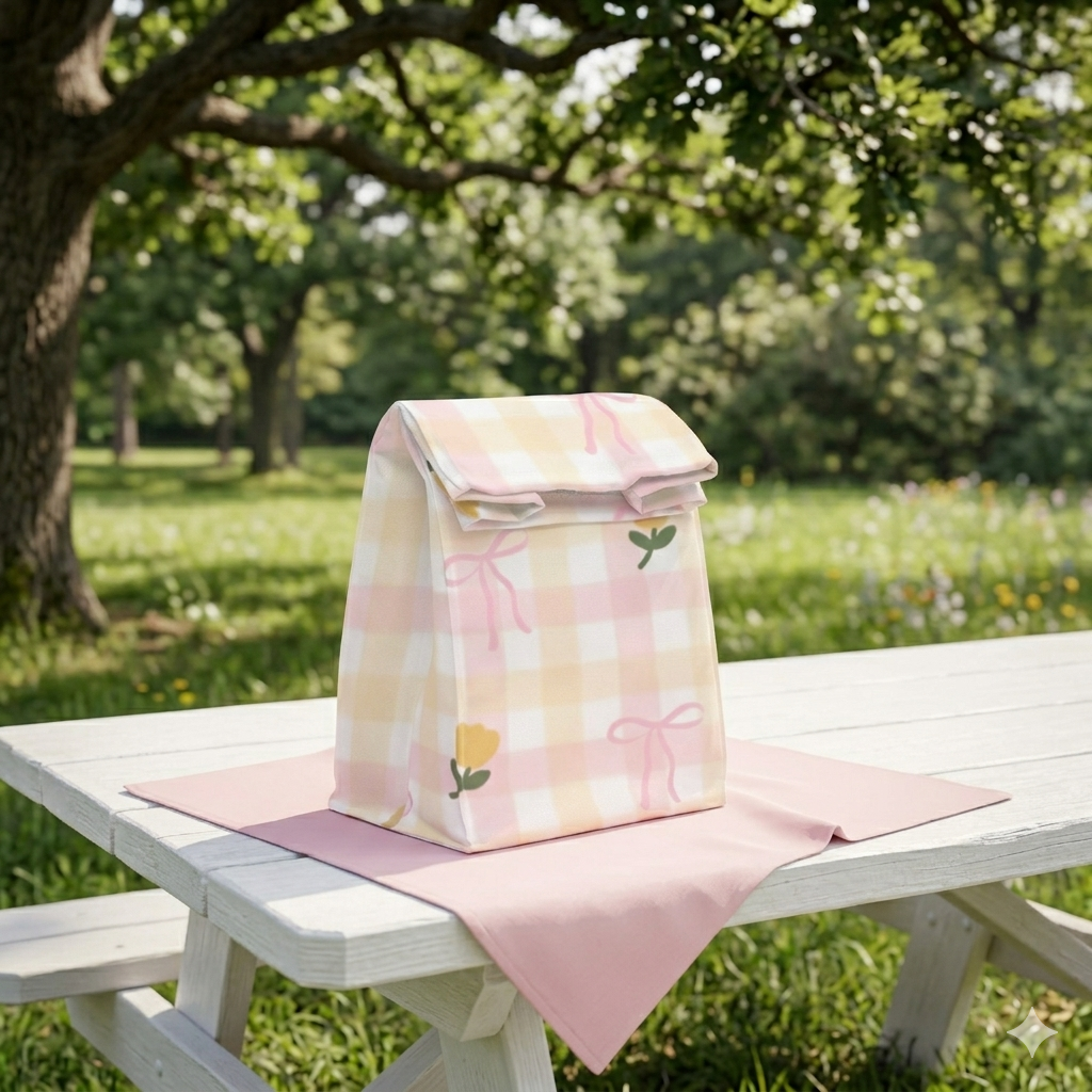 The Mixed Plaid Pink Gingham