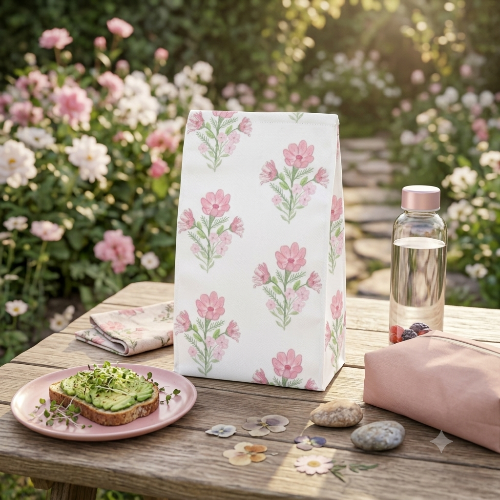 The Posy Tulip Lunch Bag