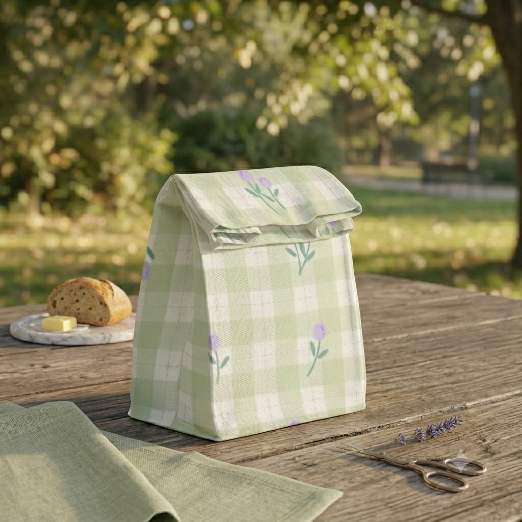 The Lavender Picnic Lunch Bag