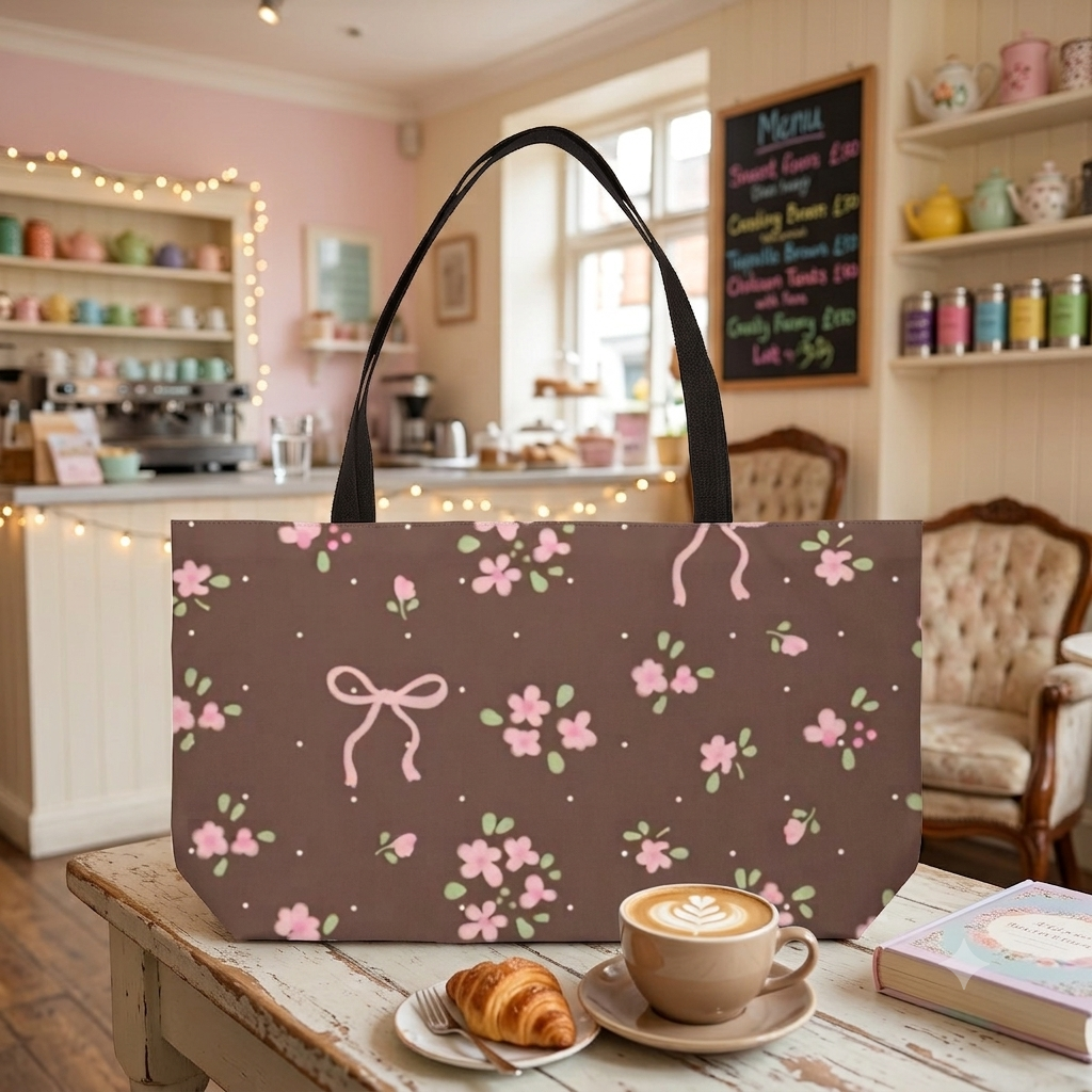 The Brown Coquette Tote