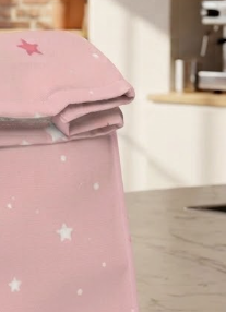 The Pink Starry Lunch Bag