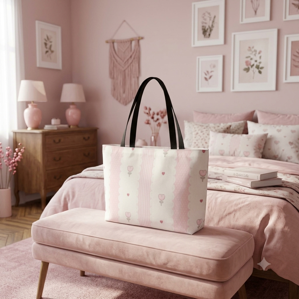 The Sweet Stripe Tote