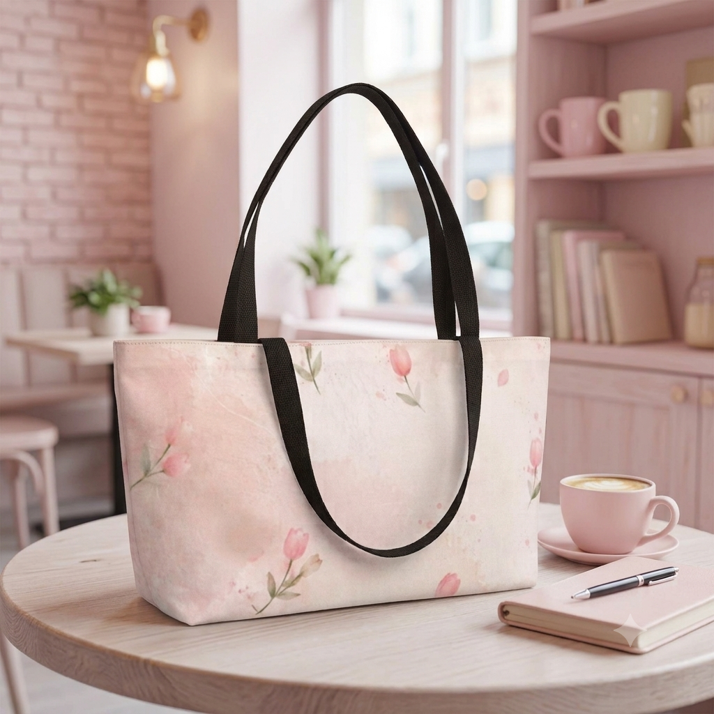 The Tulip Blush Tote