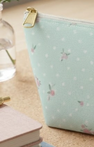 The Rosebud Mint Pouch