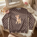 The Polka Fawn Sweatshirt