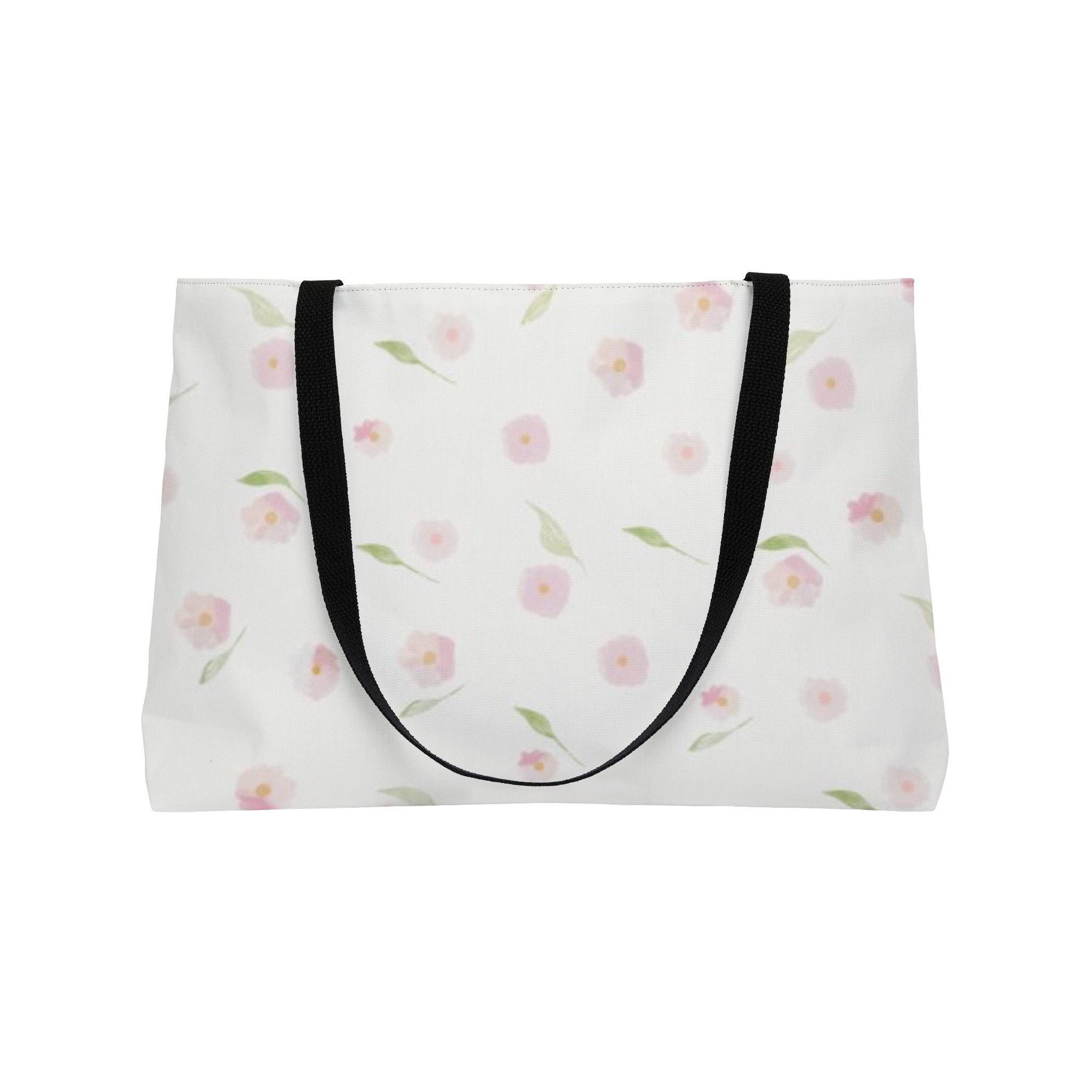 Soft Pink Floral Tote Bag