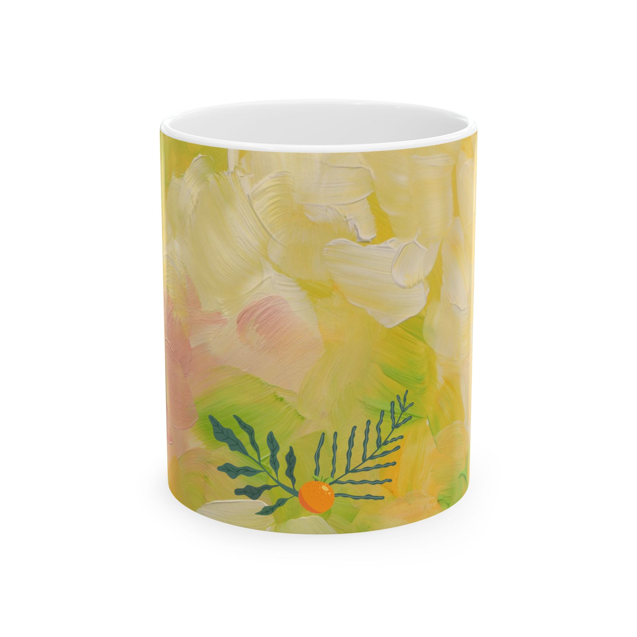 Spring Watercolor Ceramic Mug