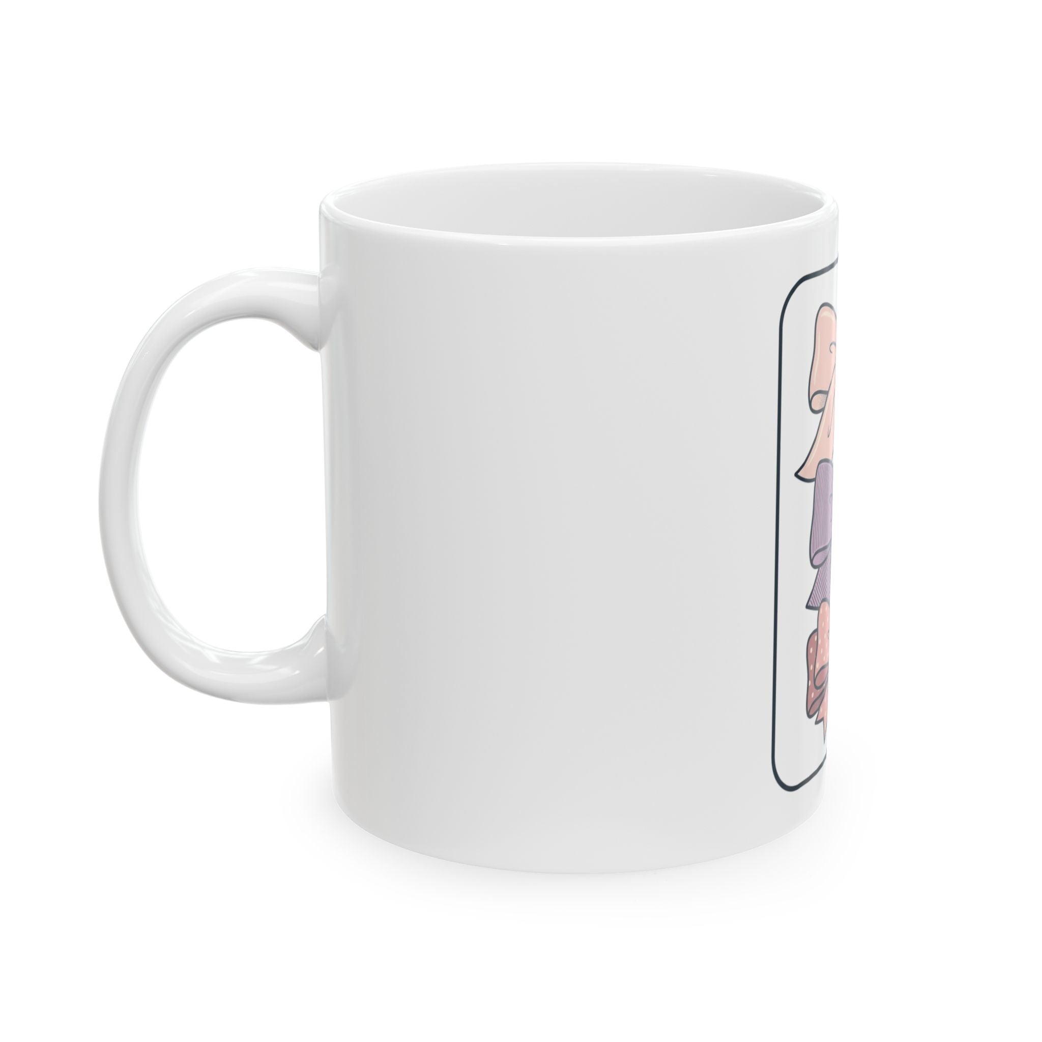 Soft Bows Ceramic Mug