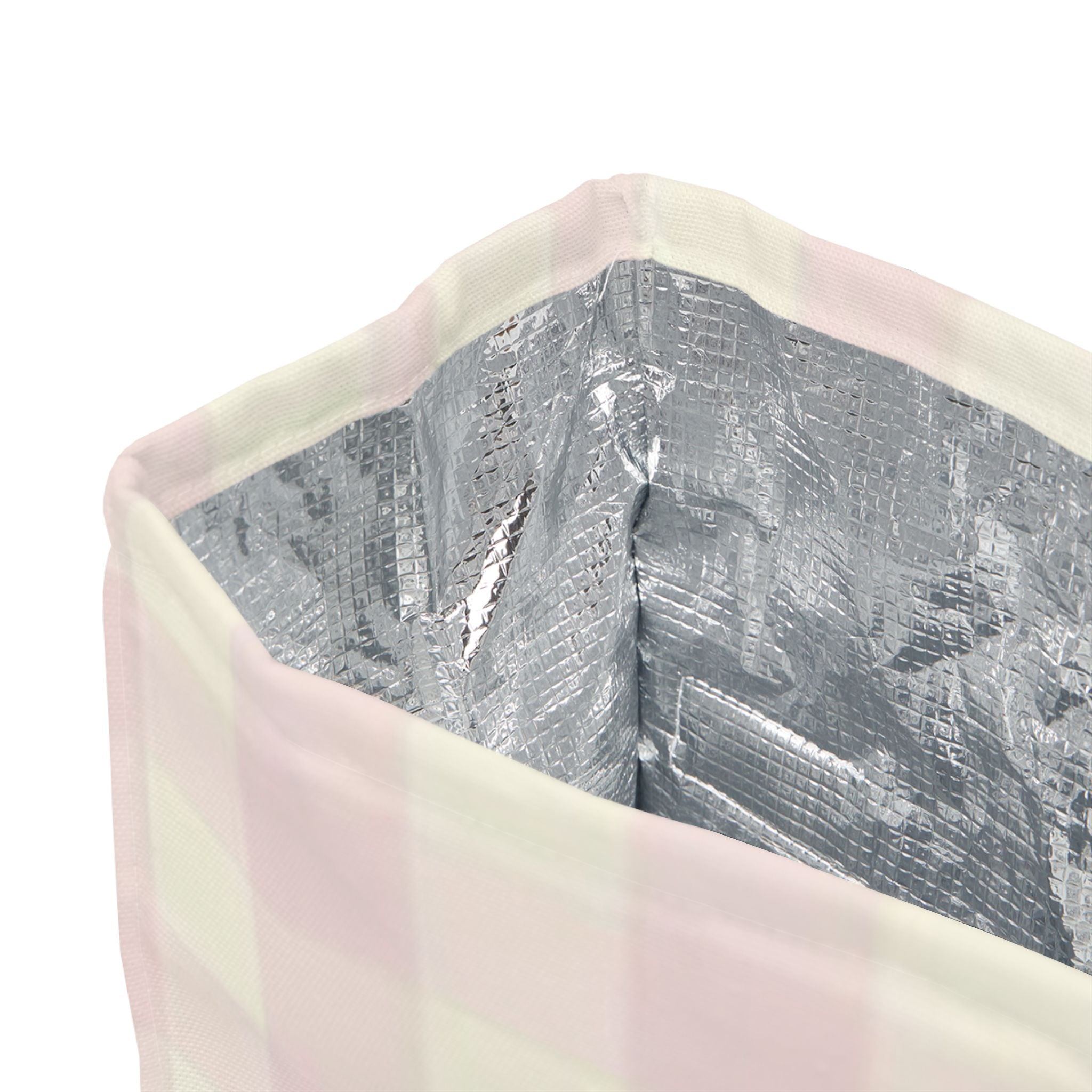 The Pink Plaid Lunch Bag