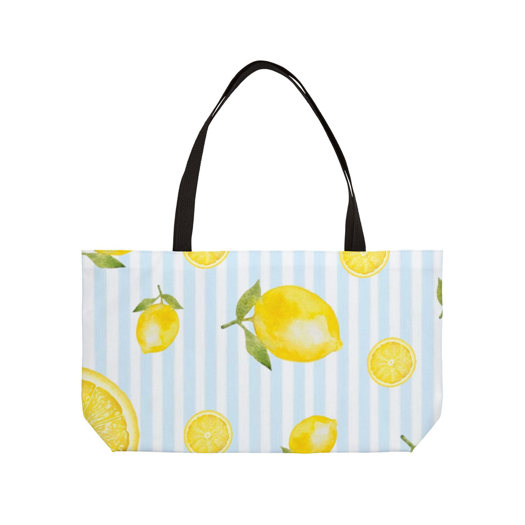 Lemon & Stripe — Tote Bag