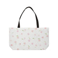 Soft Pink Floral Tote Bag