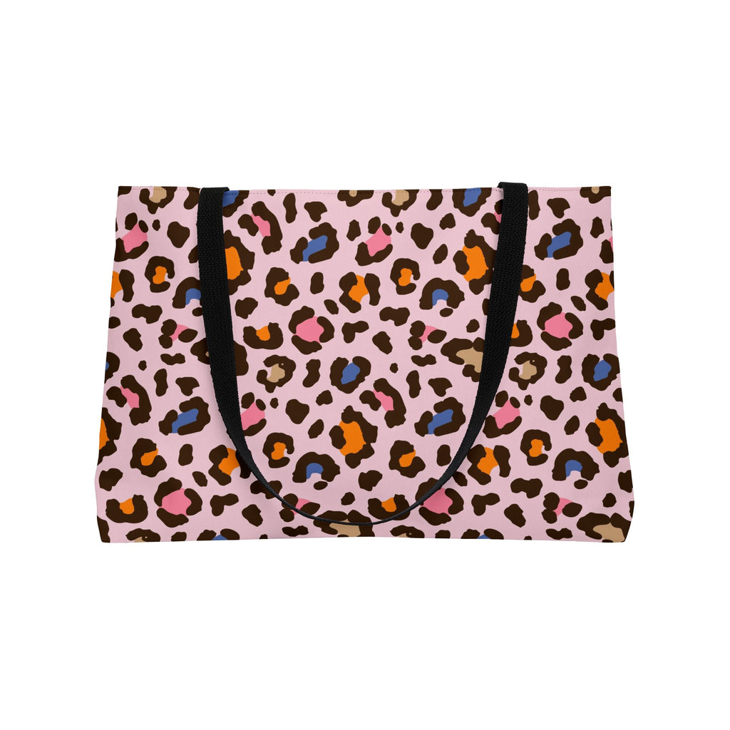 The Pink Leopard Print Tote Bag