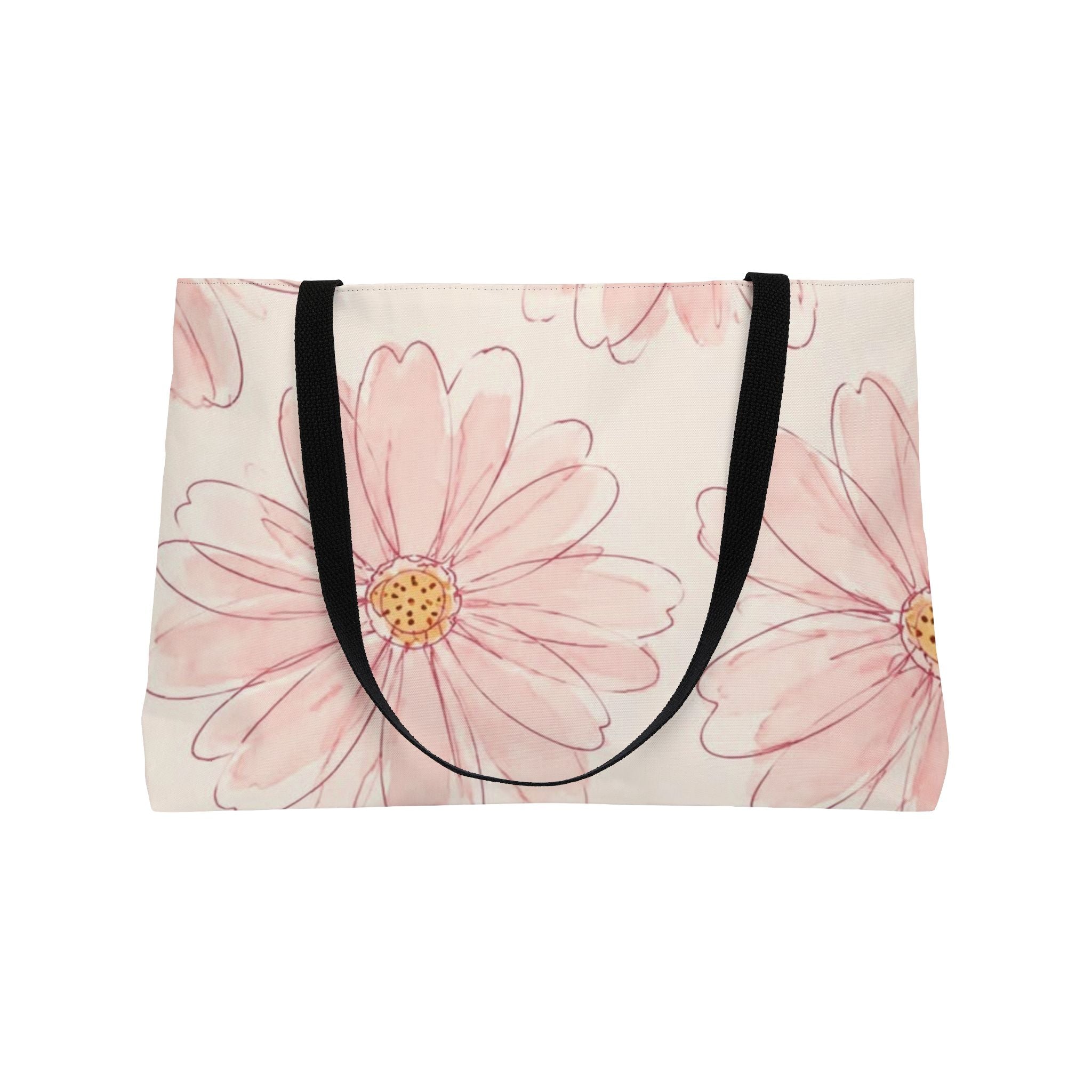 Watercolor Daisy Tote Bag
