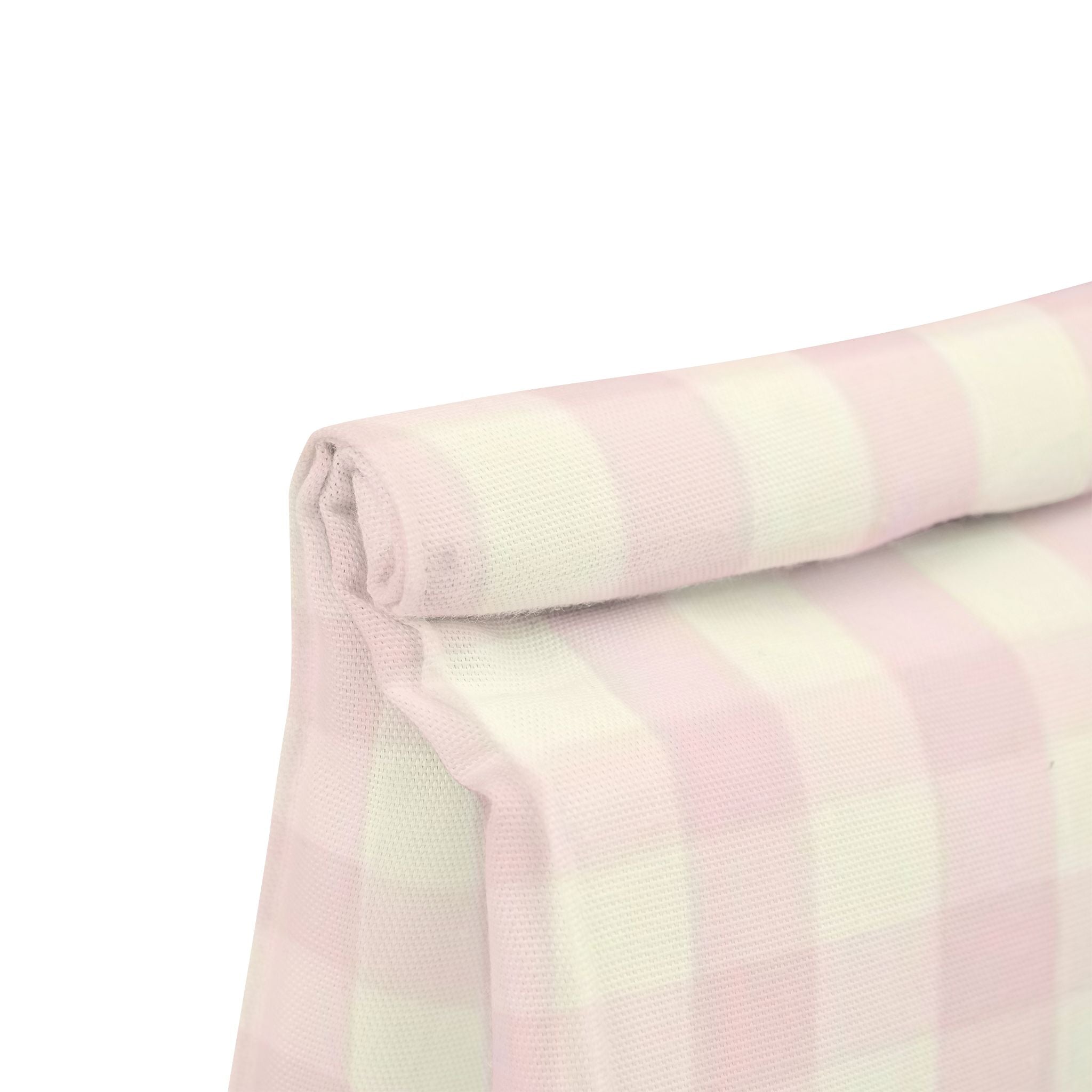 The Pink Plaid Lunch Bag