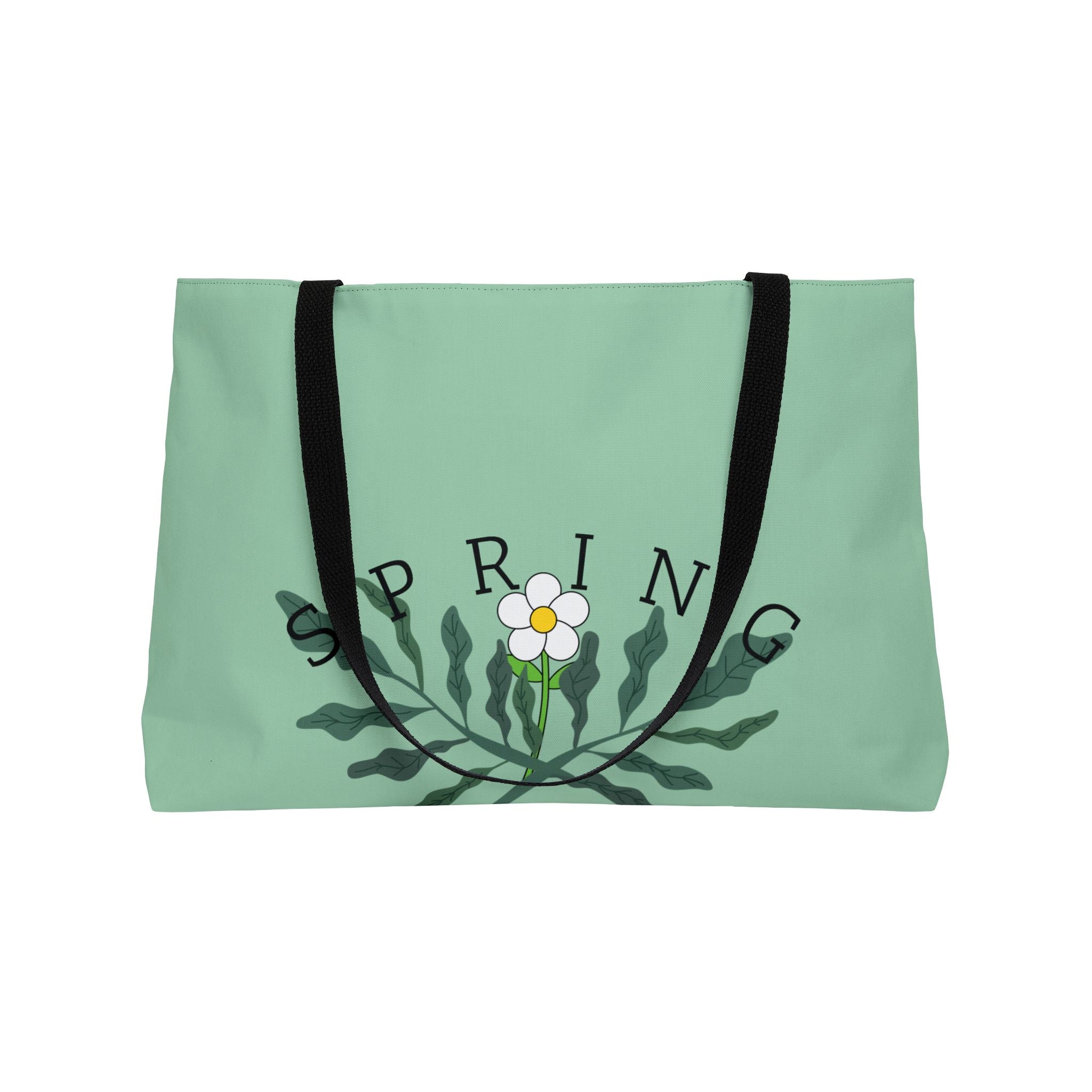 Mint Spring Tote Bag