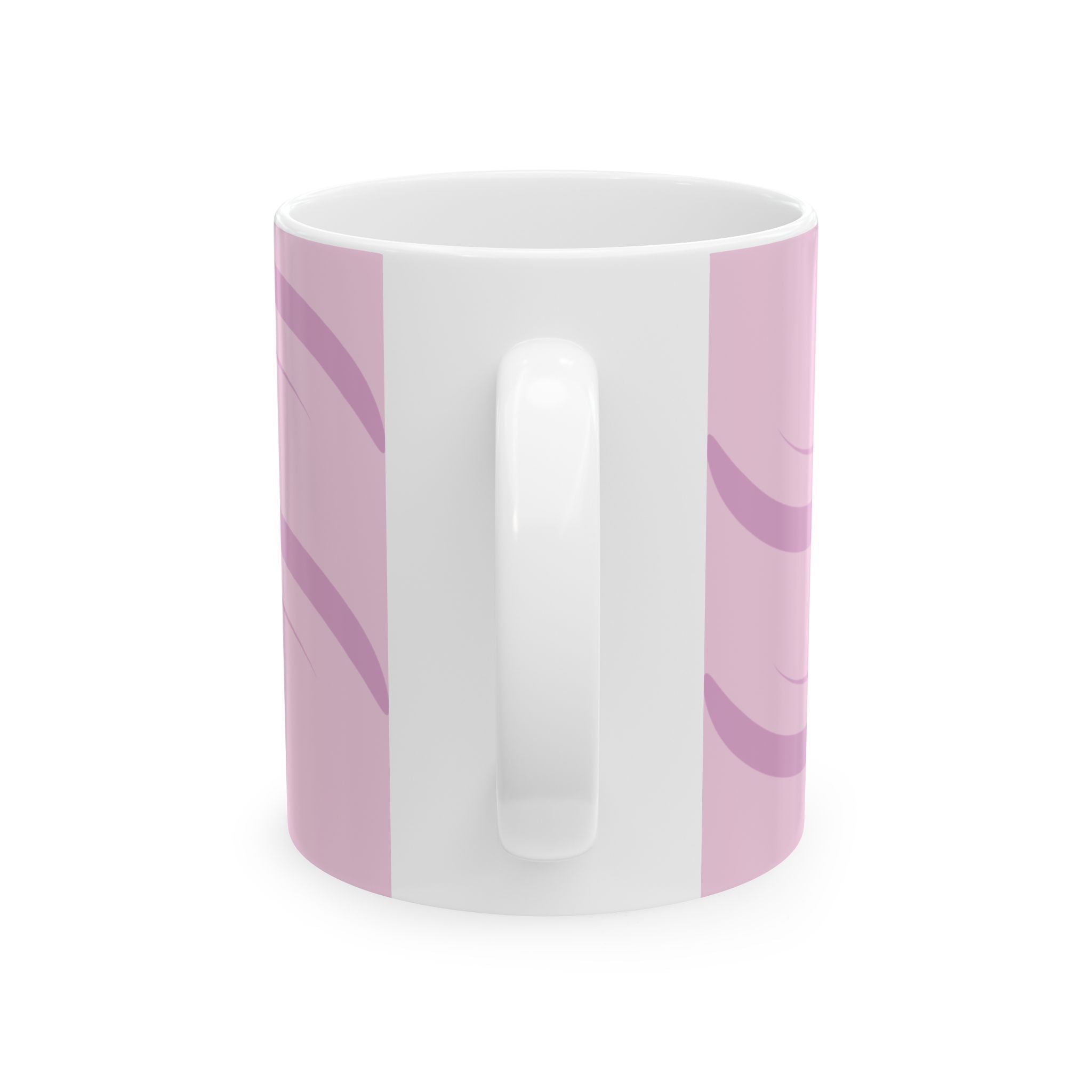 Purple Swirl Ceramic Mug