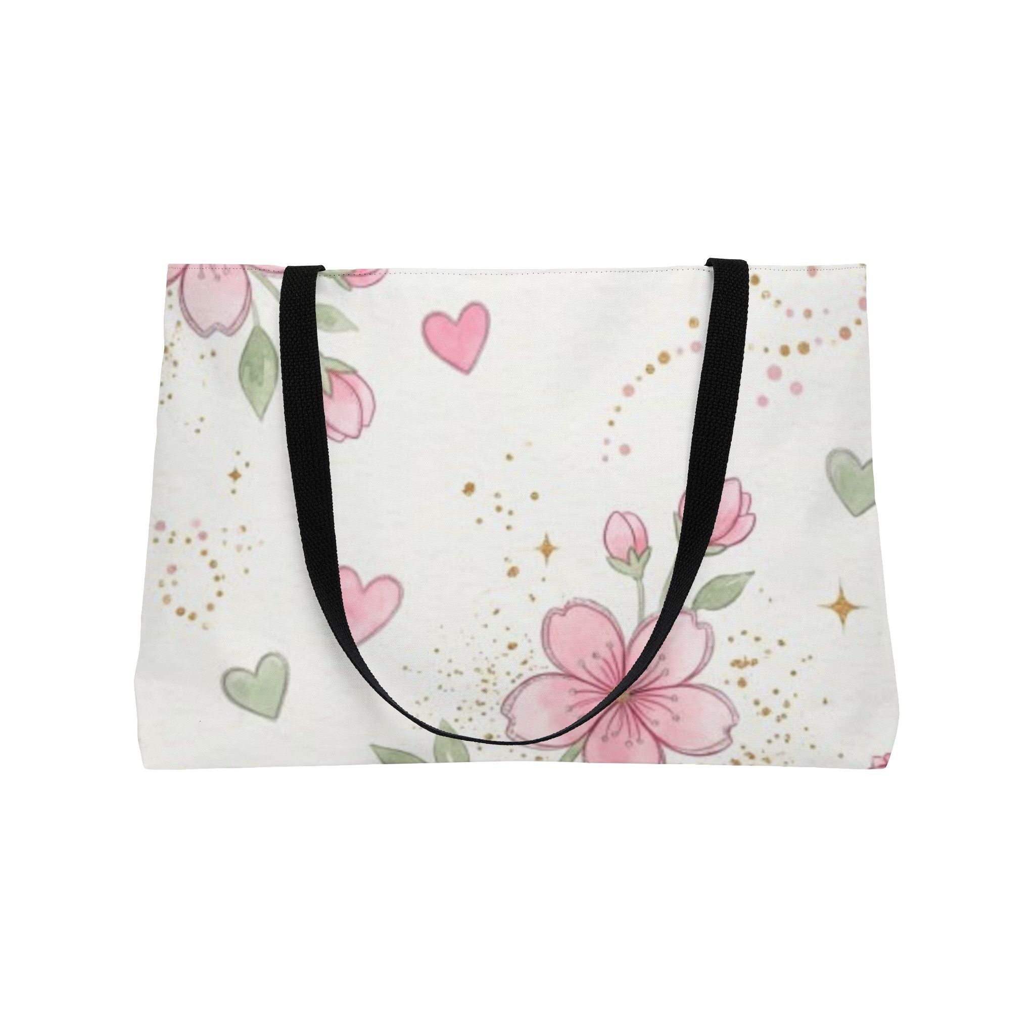 The Pretty Floral Hearts Tote