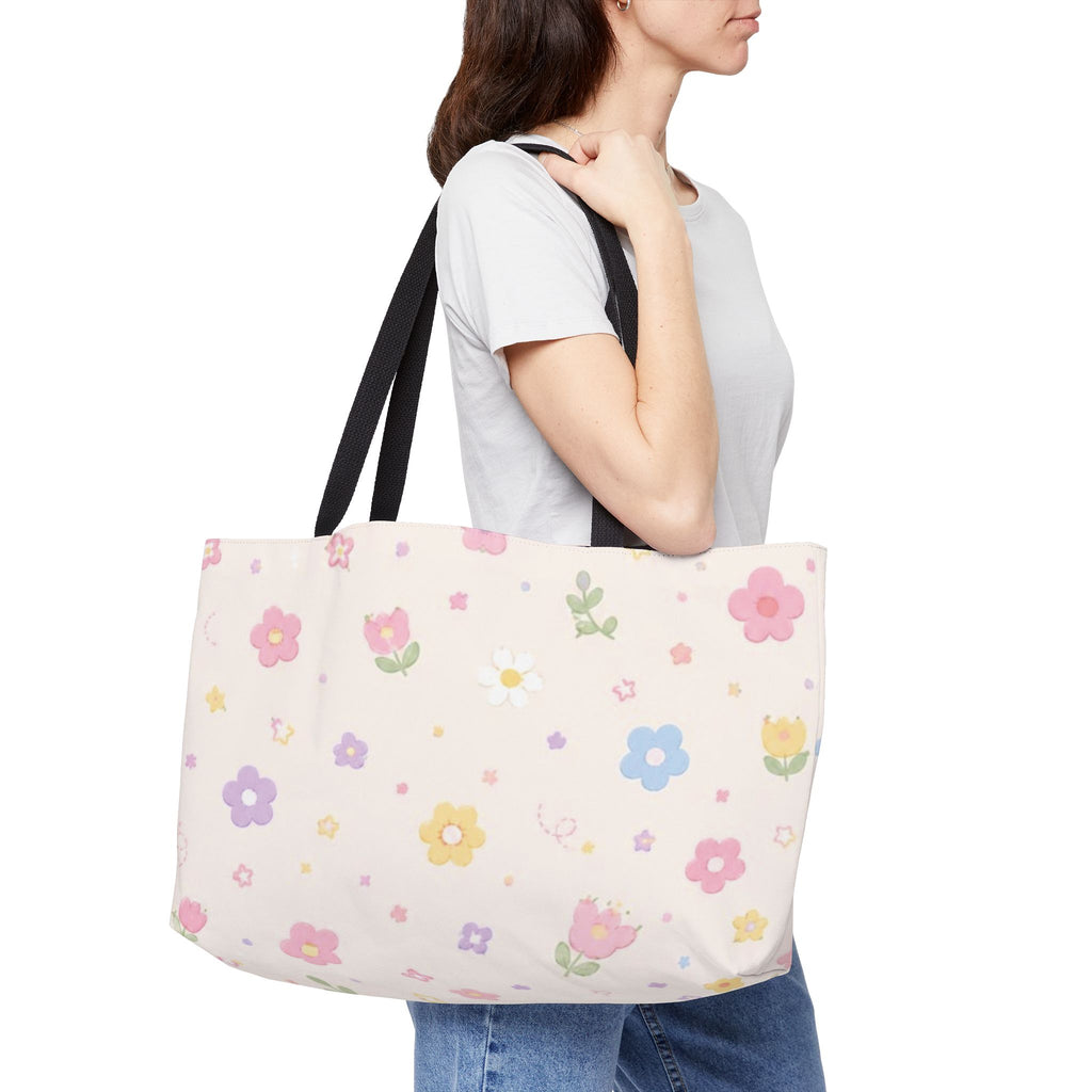 The Pastel Spring Floral Tote