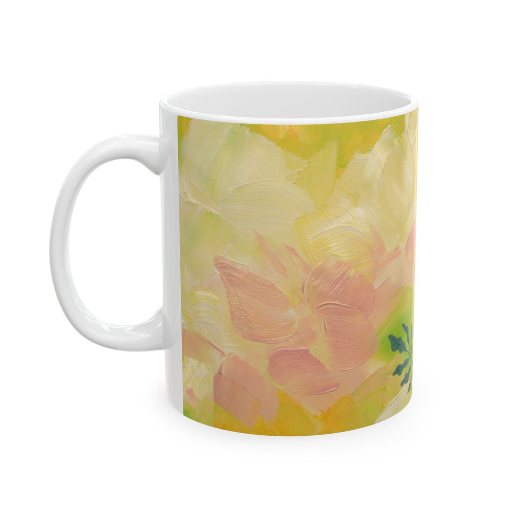 Spring Watercolor Ceramic Mug