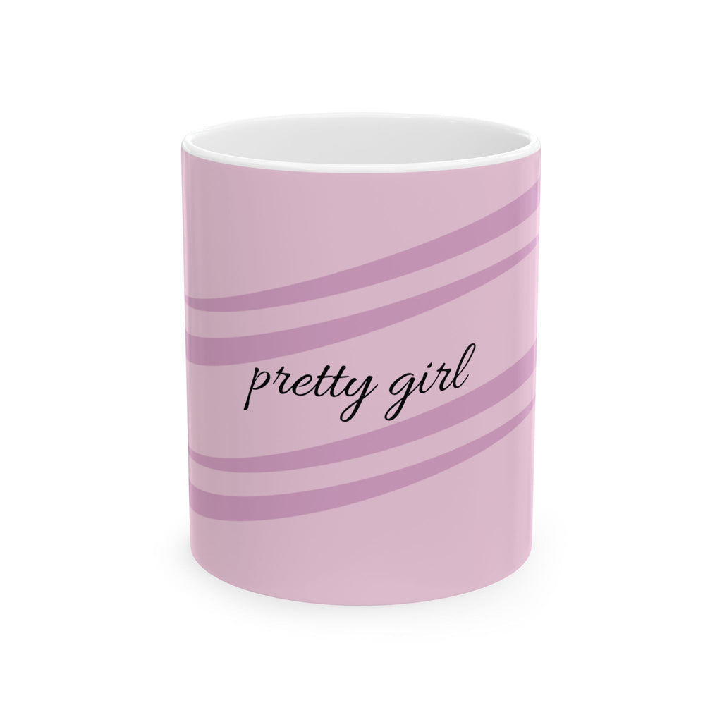 Purple Swirl Ceramic Mug