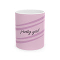 Purple Swirl Ceramic Mug